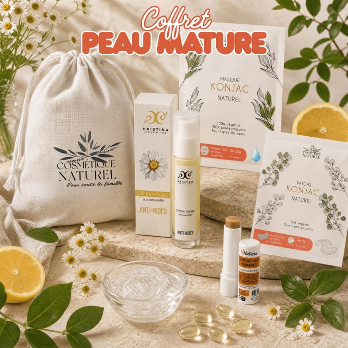Coffret Anti-Âge & Éclat – Routine Visage 100 % Naturelle
