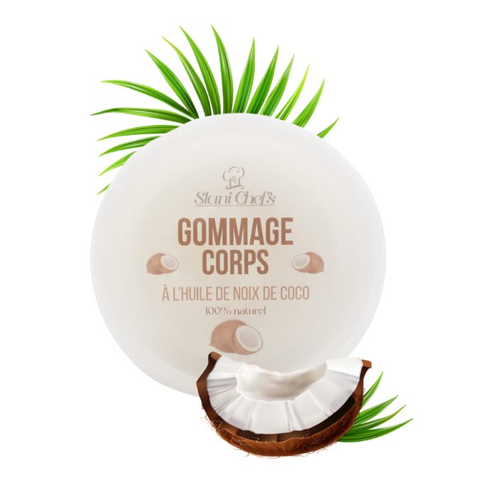 Gommage corps - Noix de coco - 100ml 100% naturel