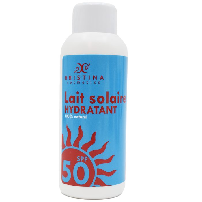 Lait solaire hydratant et protecteur SPF50 - 150ml 100% naturel