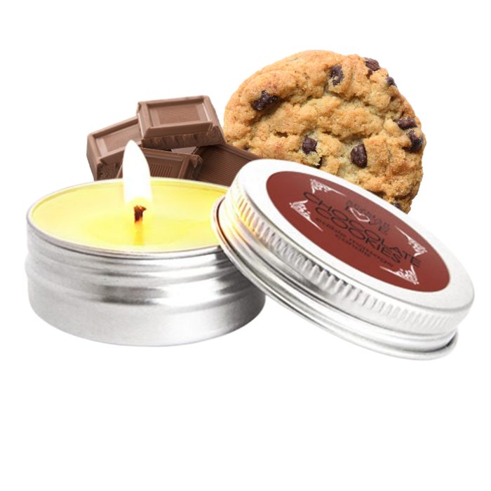 Mini Bougie de massage Chocolat Cookie 100% naturelle 30ml