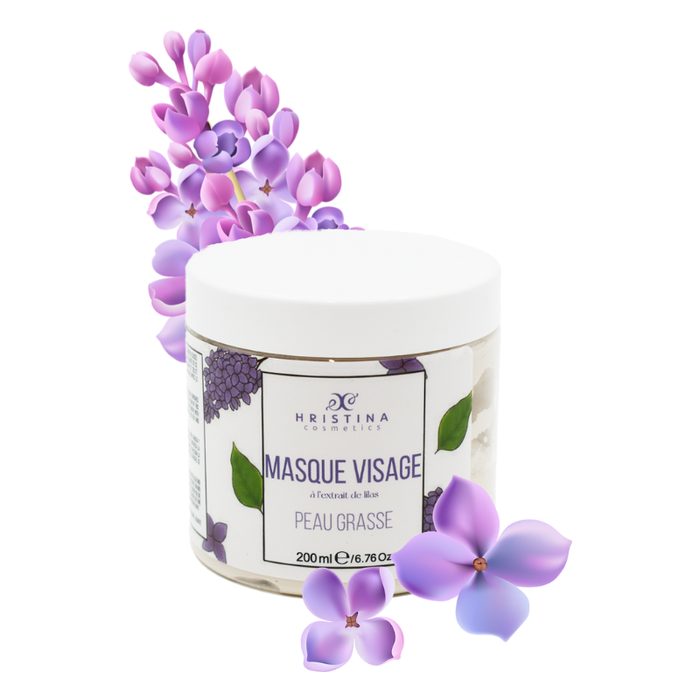 Masque visage - Peaux grasses 200ml