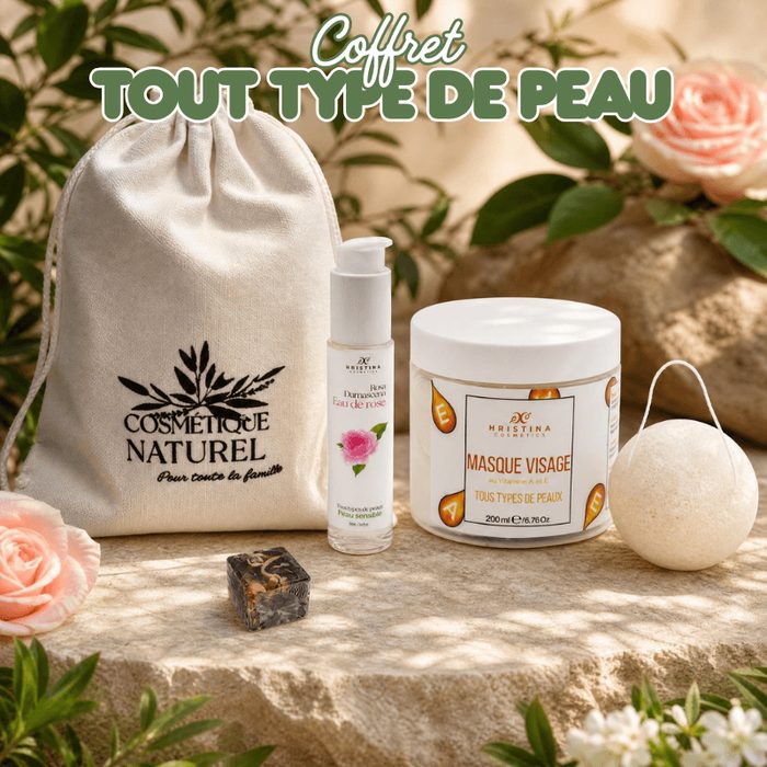 Coffret Visage Tous Types de Peau – Routine Beauté 100 % Naturelle