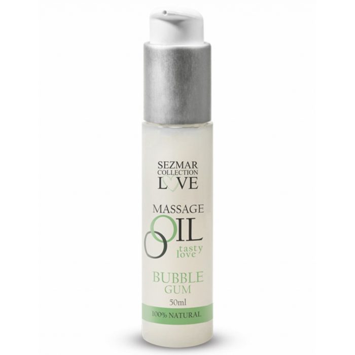 Huile de massage bubble gum 100% naturelle 50ml