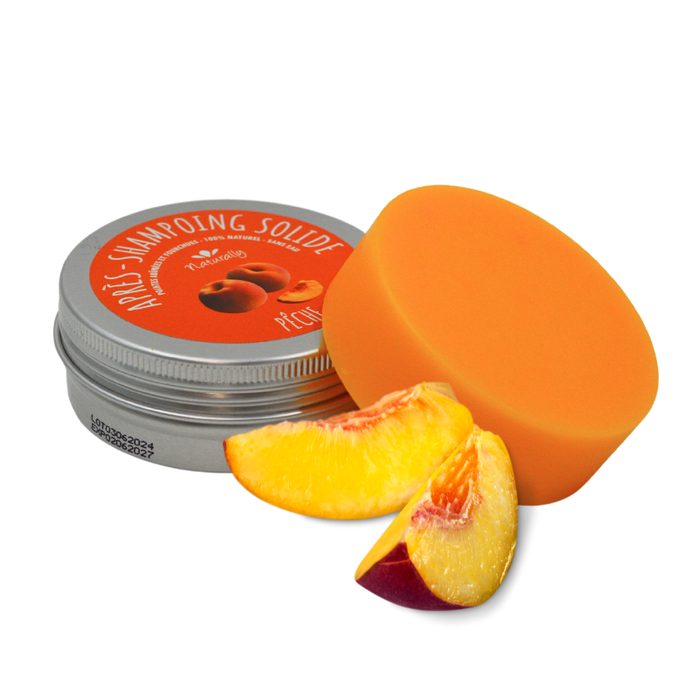 Après-shampoing solide - Pêche 50gr