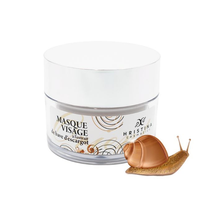Masque visage hydratant à base de bave d'escargot 100ml