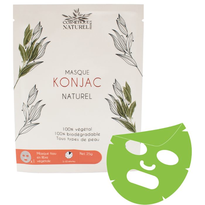 Masque konjac - Aloé vera