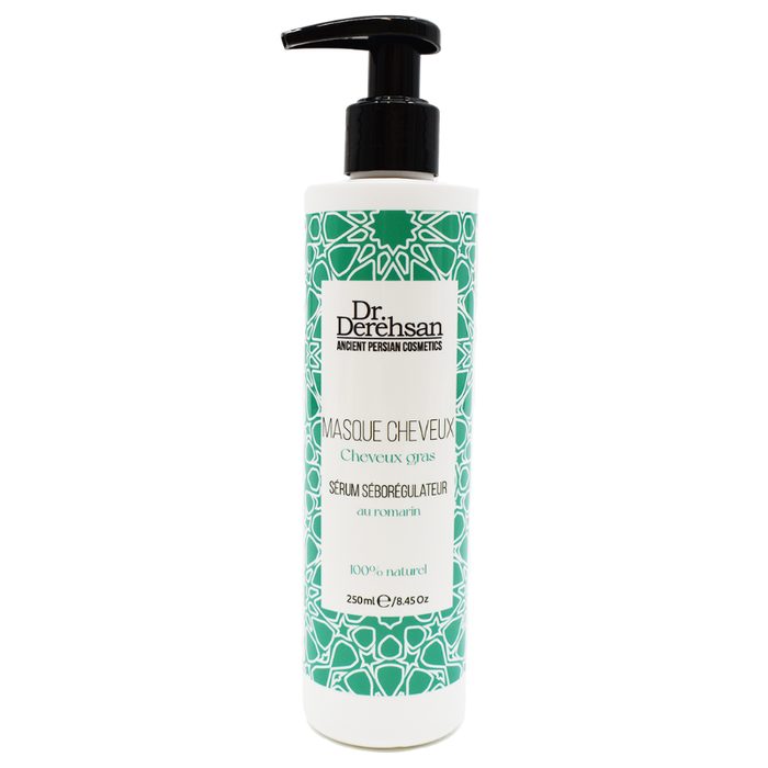 Masque cheveux gras - 250ml 100% naturel
