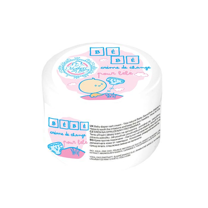 Crème pour érythème fessier 100ml 100% naturelle