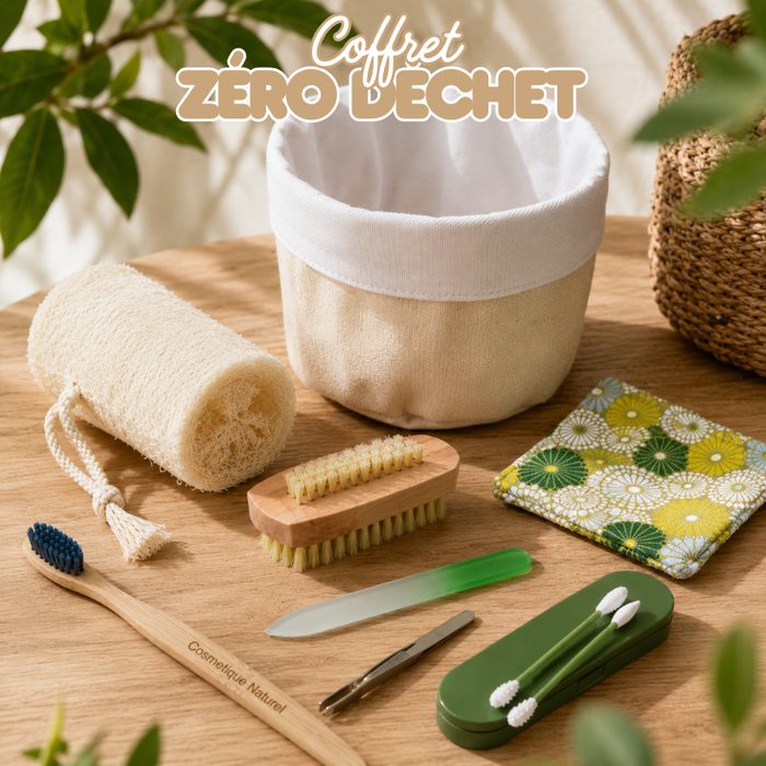 Coffret Zéro Déchet Visage & Corps – Accessoires Éco-responsables