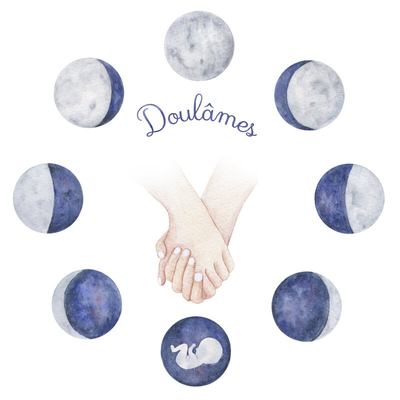 Doulâmes, GOUAULT Coralie — Accompagnante à la féminité, fertilité, périnatalité et parentalité en visio et à domicile